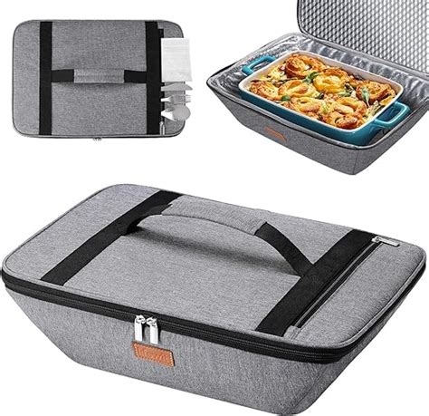 Amazon Lifewit Insulated Casserole Carrier For Hot Or Cold Food Thermal Lasagna Lugger