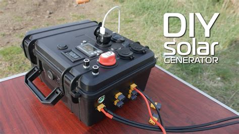 My Diy Solar Generator Power Station Youtube