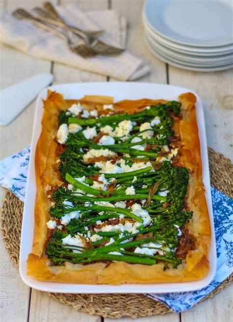 Recipe Broccoli Caramelised Onion And Goats Cheese Tart The Citizen