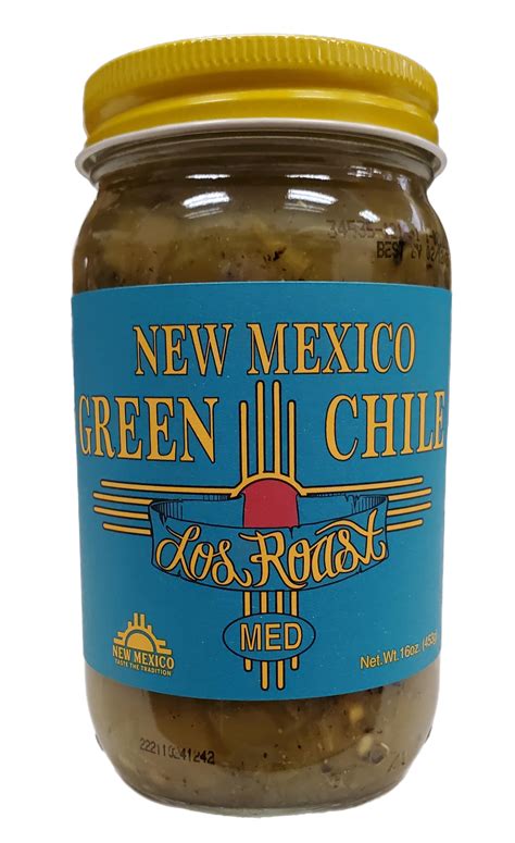 Los Roast medium diced green chile – #1 Ranked New Mexico Salsa & Chile