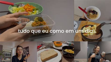 Daily Vlog Tudo Que Eu Como Em Um Dia Para Perder Gordura E Definir