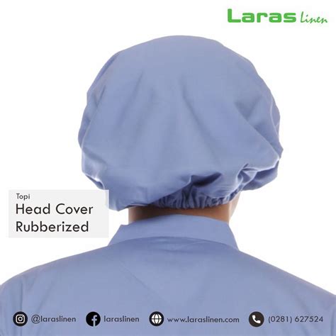 PENUTUP KEPALA MEDIS TOPI KARET HEADCOVER RUBBERIZED PREMIUM SOLID