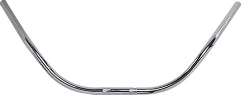 Burly Brand 1 Inch Bikini Beach Pre Drilled Handlebars In Chrome Finish
