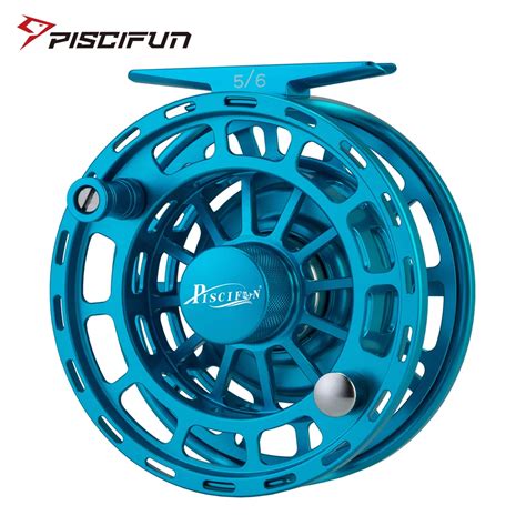 Piscifun Carretel De Pesca Mosca Azul Carretel Cnc De 3 4 5 6 7