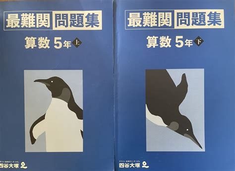 四谷大塚☆最難関問題集 予習シリーズ 算数5年上下巻 メルカリ
