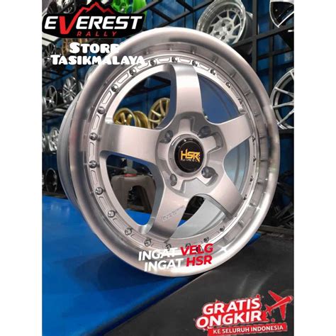 Jual VELG RACING HSR BOB UNTUK MOBIL AVANZA KIJANG RING 16 HOLE 4X114