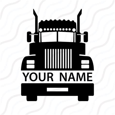 Semi Truck Svg Truck Driver Svg Trucker Svg Cut Table Etsy