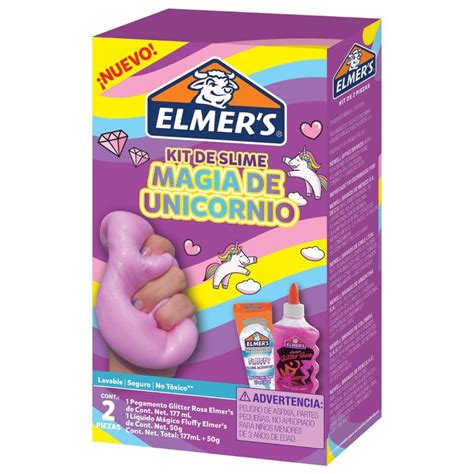 Mini Kit Para Hacer Slime Unicorn Magic X2 Piezas ELMERS Falabella