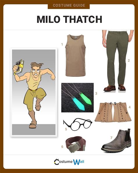 Dress Like Milo Thatch Costume | Halloween and Cosplay Guides