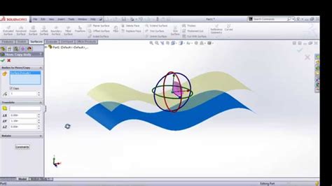 Solidworks Offset A Surface Tutorial Youtube