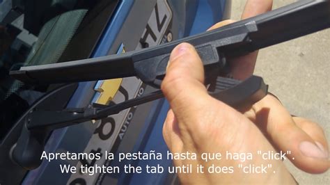 Como Cambiar Los Limpiaparabrisas How To Replace The Wiper Blades