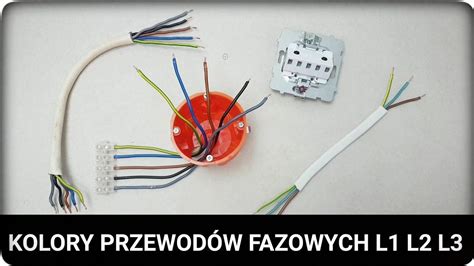 Kolory przewodów fazowych L1 L2 L3 w instalacji elektrycznej 3F