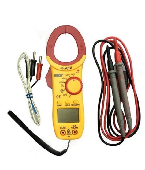 Meco Digital Ac Dc Clamp Meter Auto Bl Hours At Rs In Navi