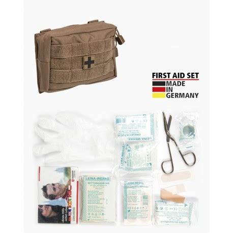 Molle First Aid Kit IFAK Modular Erste Hilfe LEINA 25 Teilig Modular