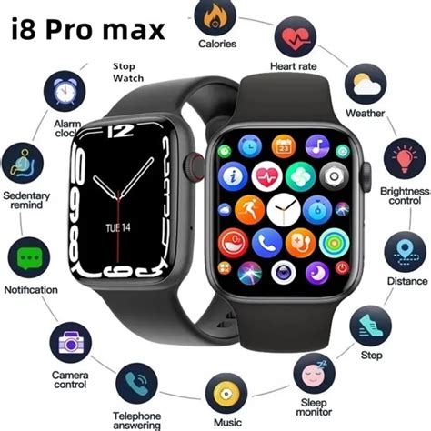 Jual I8 Pro Max Smartwatch Full Screen Series 8 Bisa Telponan Dan Ganti