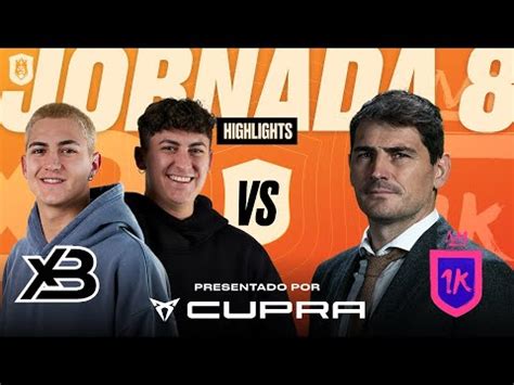 XBUYER TEAM De XBUYER VS 1K FC De IKER CASILLAS Resumen Partido J8 3