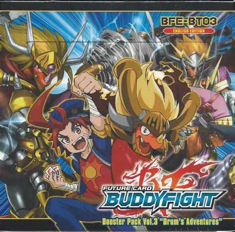 Future Card Buddyfight Booster Box Drums Adventures 30 Pack Box In