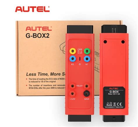 100 Original Autel G BOX2 Tool For Mercedes Benz All Key Lost Work