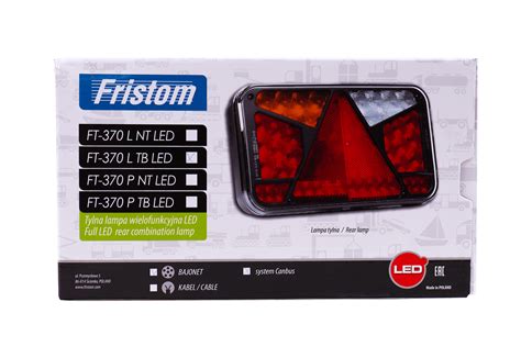 Feu arrière Fristom FT 370 LED 7 fonctions gauche CANBUS UNITRAILER