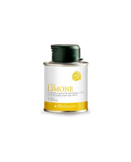 Olio Extravergine D Oliva Italiano Infuso Al Limone Ml Olio