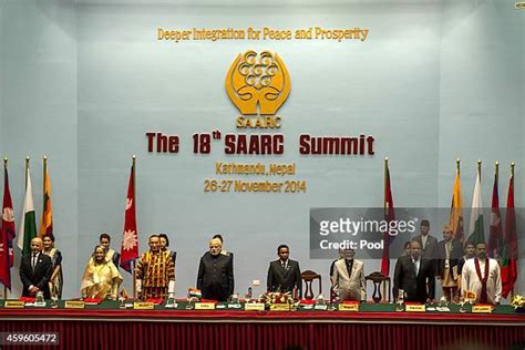 18th Saarc Summit Photos And Premium High Res Pictures Getty Images