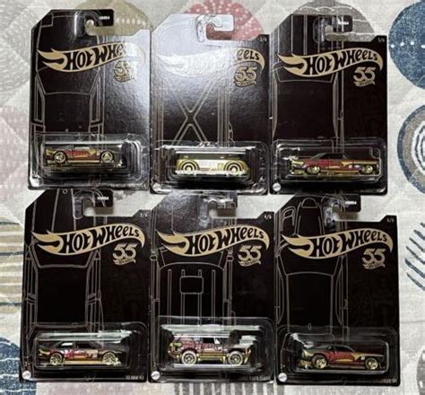 Hot Wheels Pearl Chrome Th Anniversary Limited Set Of Comp Ebay