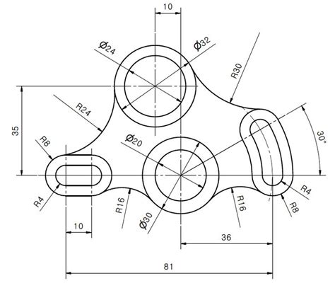 AutoCAD Basic Tutorial for Beginners - Exercises 7 - STUDYCADCAM ...