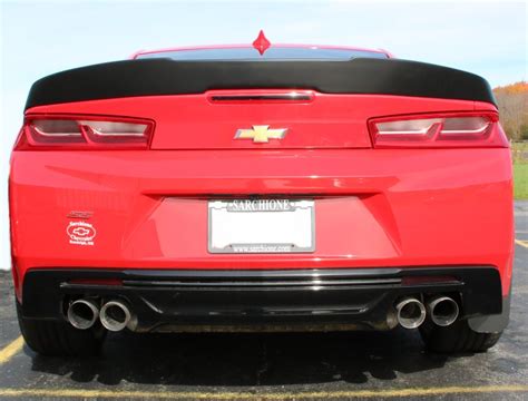 6th Generation Camaro Painted Stage 1 Rear Spoiler Includes Wickerbill