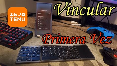 Como Vincular Teclado Bluetooth De Temu Por Primera Vez Youtube