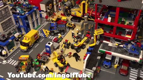 Lego City Mega Update Complete New City 1000 Subscribers Special Youtube