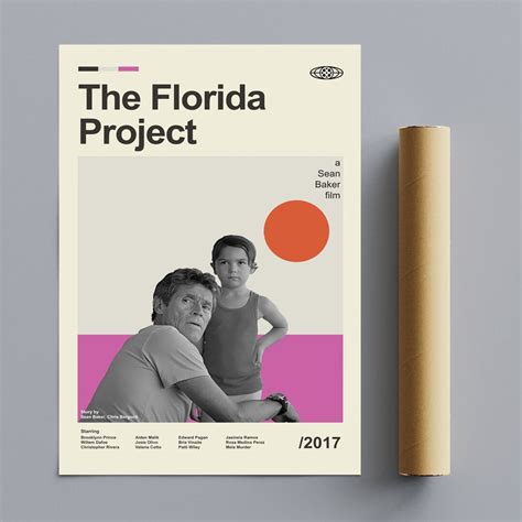 The Florida Project Movie Poster, Movie Wall Art Digital Print, Custom ...