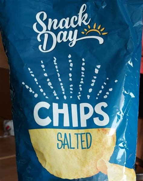 Chips Salted Snack Day kalórie kJ a nutričné hodnoty