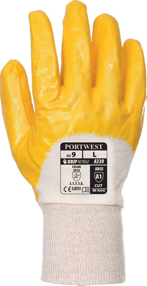 Uniform Australia Prime Mover A330 Nitrile Light Knitwrist Glove