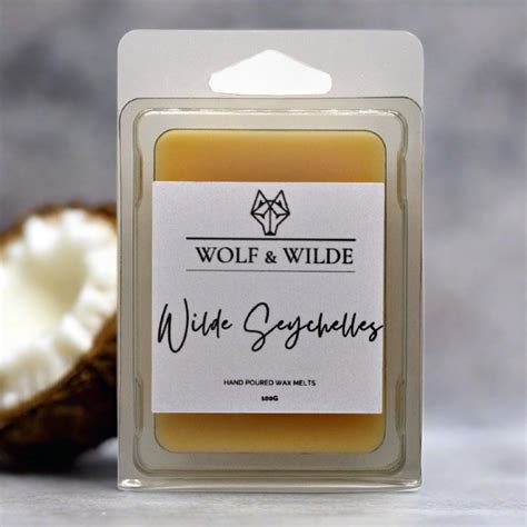 Wilde Seychelles Soy Wax Melts 100g 6 Blocks