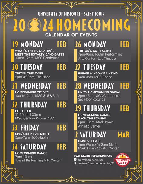 Homecoming 2024 Is Bigger Better Than Ever For 60th Anniversary Umsl