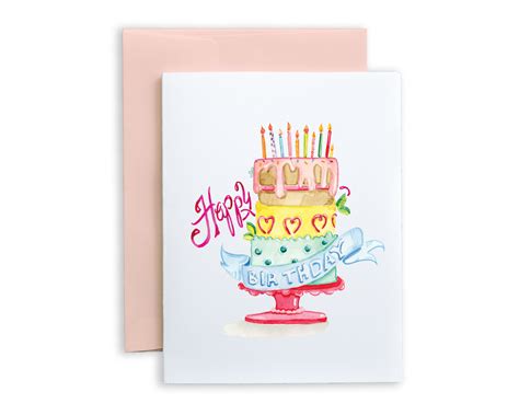 Birthday Cake Card —marygold Tales