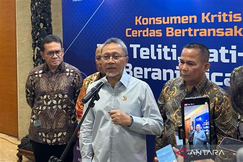 Mendag Sebut Revisi Kebijakan Dan Peraturan Impor Barang Dalam Tahap