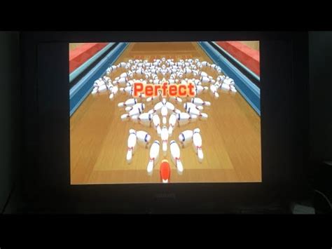 Wii Sports Resort Bowling Perfect Game 100 Pin Challenge YouTube