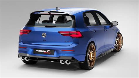 Oettinger Aerodynamik Paket für den VW Golf 8 R Spoiler an allen Ecken