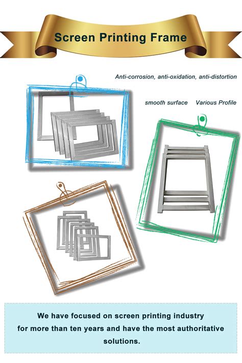 China Screen Printing Frame Factory And Manufacturers Jiamei