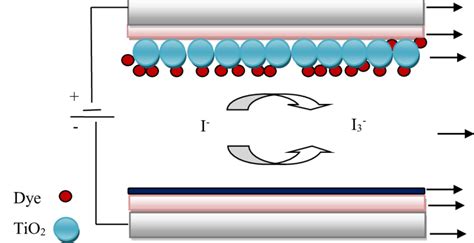 Schematic Representation Of The Dssc Download Scientific Diagram