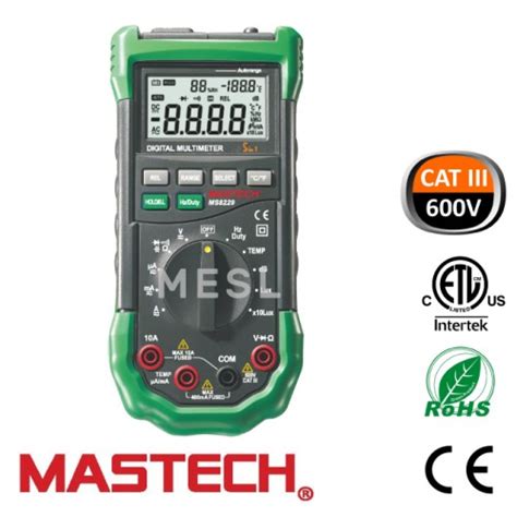 MS8233A Digital Multimeter Modern Electrical Supplies Ltd