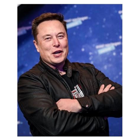 Tesla Event Elon Musk Leather Jacket