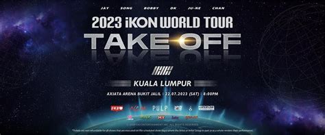 IKON Take Off Tour 2023 Kuala Lumpur Tickets Vouchers Event Tickets