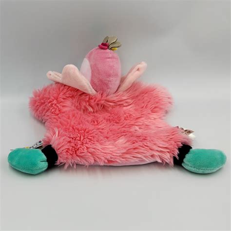 Doudou Et Compagnie Marionnette Flamant Rose Tropicool