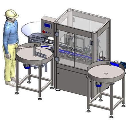 Automatische Lineare Abfüll und Verschließmaschine