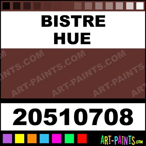 bistre artists gouache paints  bistre paint bistre color