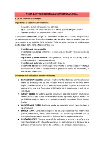 Apuntes Estructura Social Contemporanea Pdf