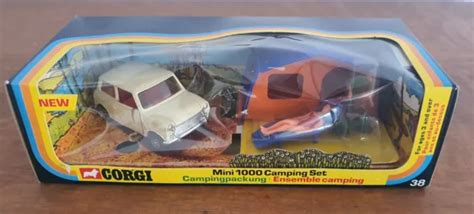 COFFRET CORGI MINI 1000 Camping Set Ref 38 Corgi Toy Pas DINKY TOYS