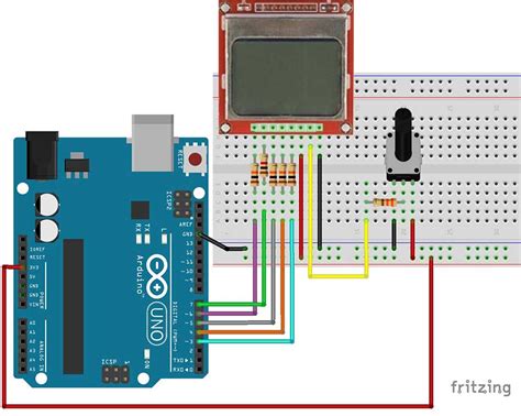 Complete Guide For Nokia 5110 LCD With Arduino